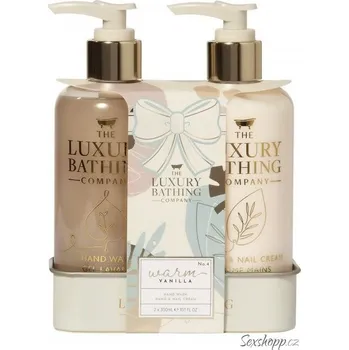 Kosmetická sada Sada pro péči o ruce The Luxury Bathing Company – vanilka a mandle, 2 ks