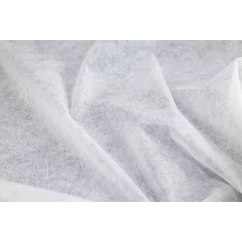 Zažehlovací vlizelin šíře 90 cm - bílý - 40 g/m²