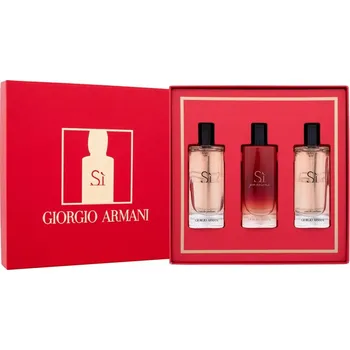 Dámský parfém Giorgio Armani Si Collection W EDP 15 ml + EDP 2 x 15 ml
