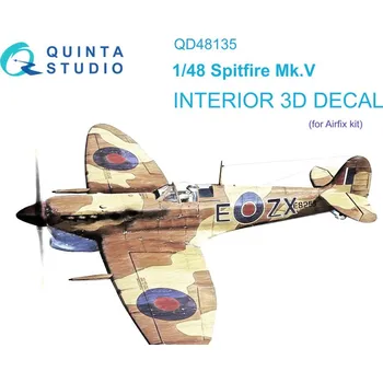Plastikový model 1/48 Spitfire Mk.V 3D-Printed&col.Interior (AIRF)