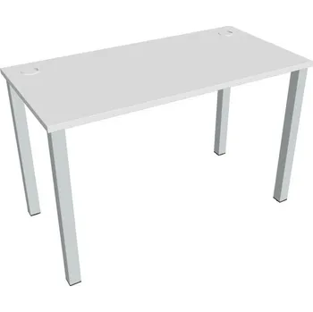 Kancelářský vozík HOBIS kancelářský stůl rovný - UE 1200, hloubka 60 cm, bílá + doprava zdarma