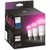 Žárovka Philips Hue White and Color Ambiance E27 6,5W 230V 830lm 2000K-6500K + RGB 3 ks
