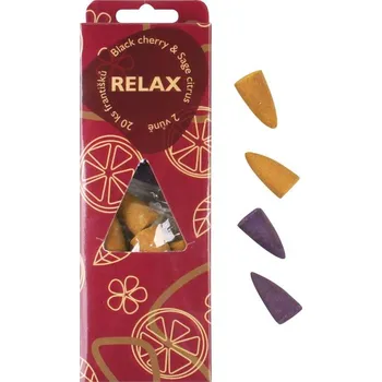 Prskavka Františky RELAX, Black cherry & Sage citrus, 20 ks v krabičce