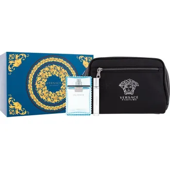 Parfém Versace Versace Man Eau Fraiche SET: Toaletní voda 100ml + Toaletní voda 10ml + Kozmetická taška Pre mužov Toaletní voda