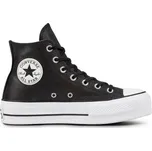 BOTY CONVERSE CT ALL STAR LEATHER PLATFO - černá - EUR 37 + při osobním odběru 1 405 Kč