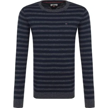 Pánský svetr Hilfiger Denim SVETR | Barva:tmavě modrá | Velikost:XL