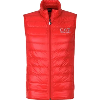 Pánská vesta EA7 Vesta | Barva:červený | Velikost:XXL
