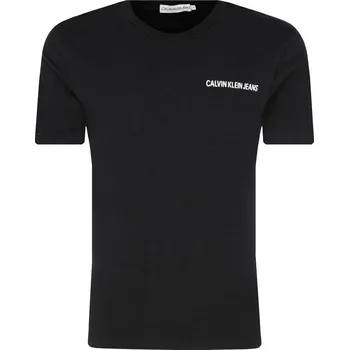 CALVIN KLEIN JEANS Tričko CHEST LOGO | Barva:černý | Velikost:128
