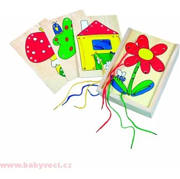 Dětské zboží Provlíkací obrázkové destičky Bino