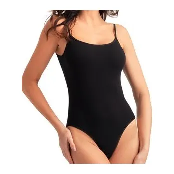 Body Černé body s tenkými ramínky Gorteks černá 1701608