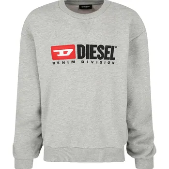 Pánská mikina Diesel Mikina SARAP | Barva:šedý | Velikost:120