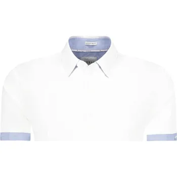 Pánská košile GUESS JEANS Košile SPORTY | Barva:bílý | Velikost:L