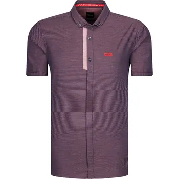 Pánská košile BOSS ATHLEISURE Košile BORI_S | Barva:tmavě modrá | Velikost:L