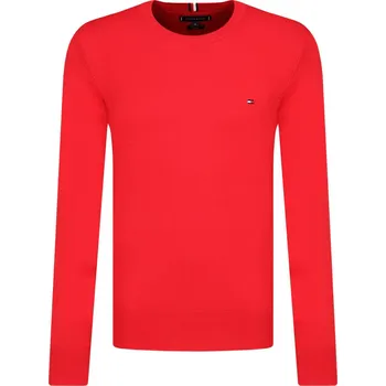 Pánský svetr Tommy Hilfiger Svetr cool comfort | Barva:červený | Velikost:XL