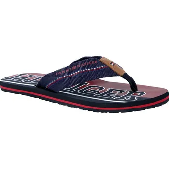 Pánská obuv Tommy Hilfiger Žabky HILFIGER STRIPE BEACH | Barva:tmavě modrá | Velikost:41