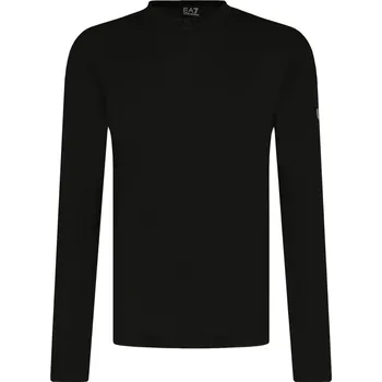 Pánský svetr EA7 Vlněný svetr | Barva:černý | Velikost:M