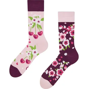 Pánské ponožky Veselé bambusové ponožky Dedoles Třešňový květ (GMBRS1373) L Možnost vrácení zboží ZDARMA do 120 dnů!