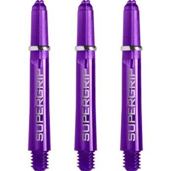 Příslušenství pro šipky Násadky Harrows Supergrip Dark Purple Short