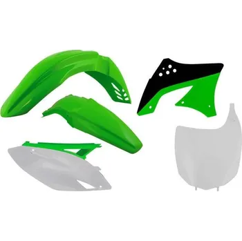 RACETECH kompletní plasty KAWASAKI KXF 450 09-11, barva OEM (tabulka) (KA216E999) KAWASAKI KX450F rok 09-11