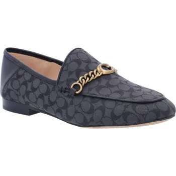 Dámské mokasíny Coach Mokasíny HELENA s přídavkem kůže | Barva:grafitově šedý | Velikost:36