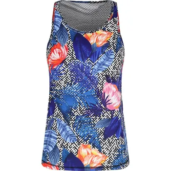 Dámská halenka EA7 Top | Barva:modrý | Velikost:L