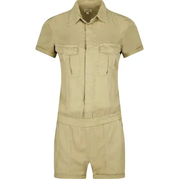 Dámské oblečení Pepe Jeans London Overal TRIP | Barva:khaki | Velikost:XS