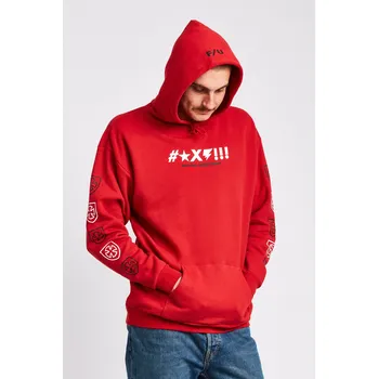 Pánská mikina independent Pánská mikina independent shine hood red