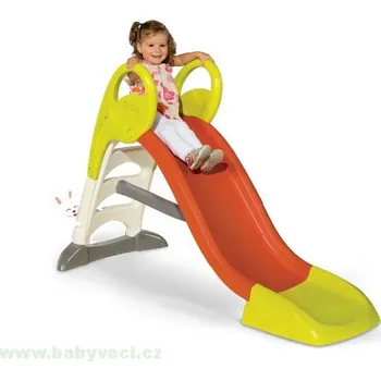 skluzavka Dětská skluzavka Toboggan KS Smoby střední délka 1,5 m > varianta oranžovo-zelená >