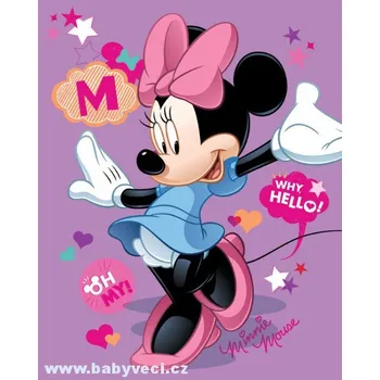 Dětská deka Dětská deka fleece deka MInnie > varianta minnie