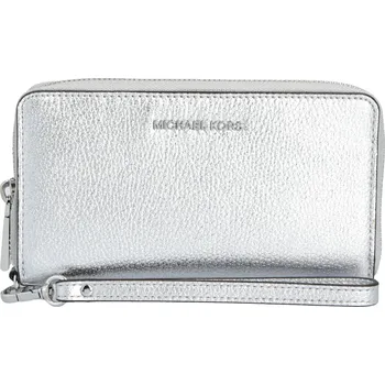 Michael Kors Kůžoný peněženka JET SET | Barva:stříbrný | Velikost:OS