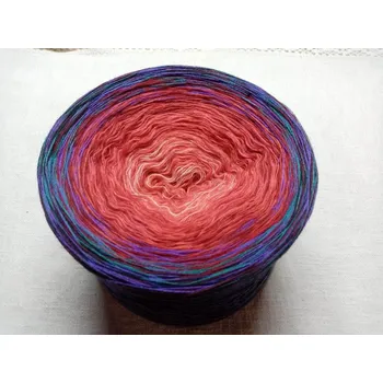 Příze Astra 4-nitka 1500m (Duhové klubko Astra merino)