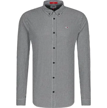 Pánská košile Tommy Jeans Košile TJM ESSENTIAL | Barva:šedý | Velikost:XXL