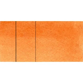 Vodová barva Akvarelová barva Roman Szmal AQUARIUS, půlpánvička - oranžová Barva: 237 – Mummy Transparent Red