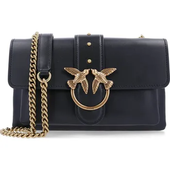 Kabelka Pinko Kůžoná crossbody kabelka LOVE MINI SOFT SIMPLY | Barva:černý | Velikost:OS