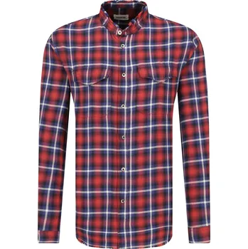 Pánská košile Zadig&Voltaire Košile TORROL | Barva:vínový | Velikost:38