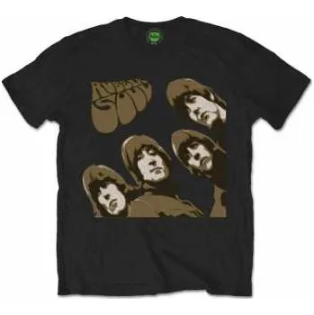 Pánské tričko Merch The Beatles: The Beatles Unisex T-shirt: Rubber Soul Sketch (xx-large) XXL