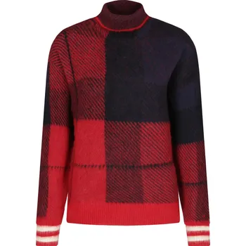 Dámský svetr Tommy Hilfiger Svetr ICON | Barva:červený | Velikost:XS