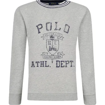 Pánské oblečení POLO RALPH LAUREN Mikina | Barva:šedý | Velikost:152/158