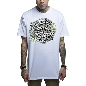 Pánské tričko tričko hardcore pánské - CASH ONLY - MAFIOSO - MAF068 - XL