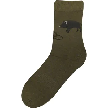 Pánské ponožky Aura Via Ponožky pro myslivce divočák 39-42