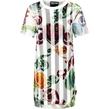 Dámské šaty Versace Jeans Couture Šaty | Barva:bílý | Velikost:S