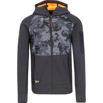 Pánská bunda Superdry Bunda MOUNTAIN SOFTSHELL HYBRID | Barva:grafitově šedý | Velikost:M