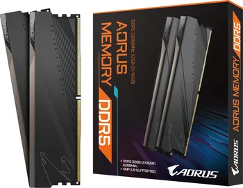Operační paměť Gigabyte Aorus 32 GB (2x 16 GB) DDR5 5200 MHz (GP-ARS32G52D5)