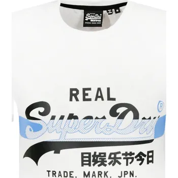 Pánské tričko Superdry Tričko HATCH | Barva:bílý | Velikost:M