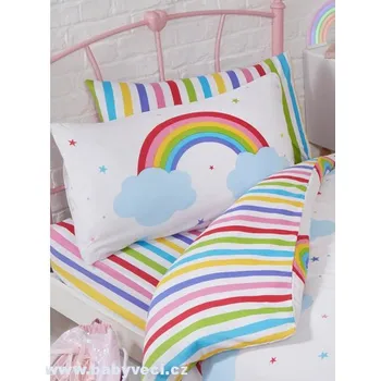 Prostěradlo Prostěradlo a povlak na polštář duha rainbow > varianta duha rainbow