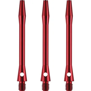 Příslušenství pro šipky Násadky Designa Aluminium Red Medium