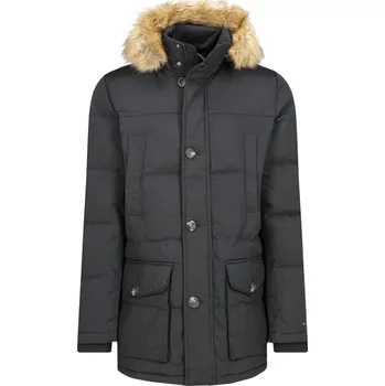 Pánská bunda Tommy Hilfiger Parka C-SENNA | Barva:grafitově šedý | Velikost:XXL