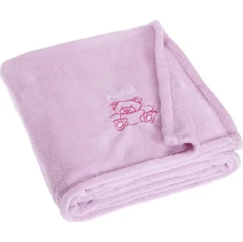 Dívčí župan Fleesová deka s medvídkem růžová > varianta růžová