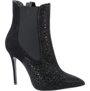 Dámské holínky Pinko Kůžoné kotníkové boty BRAIES | Barva:černý | Velikost:37