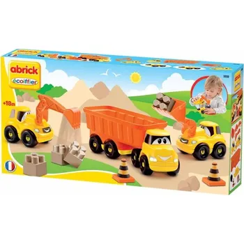 ostatní stavebnice stavebnice stavební auta s IML potiskem Abrick 3 kusy > varianta auta